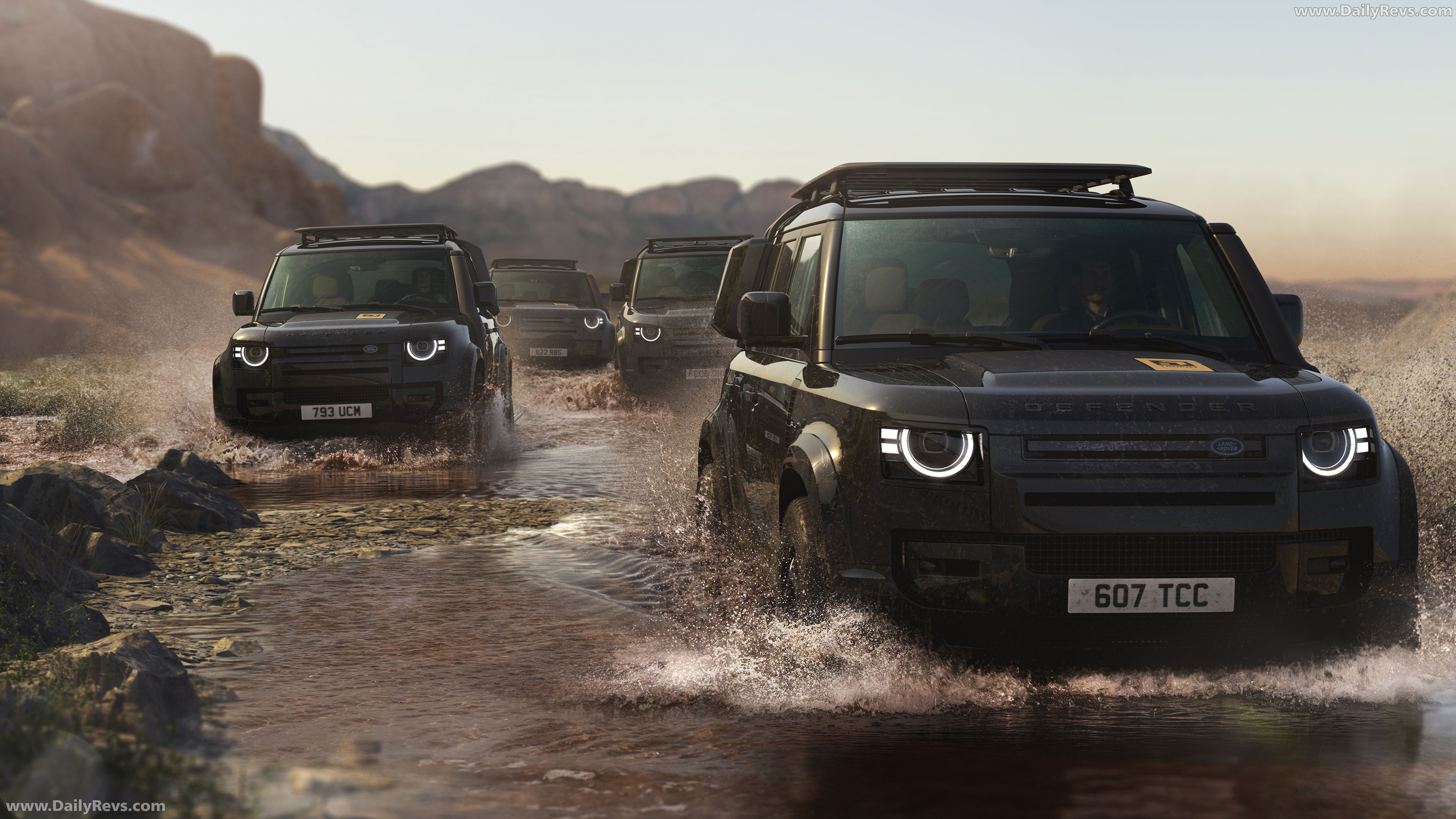 2027 Land Rover Defender 110 Trophy Edition Front View